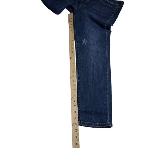 Judy Blue Jeans Sz 32 Relaxed Fit High‎ Rise Dark Wash Stretch 32x27 - Picture 15 of 16